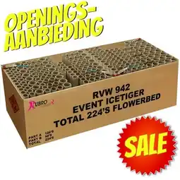 Huisman Vuurwerk Event Icetiger Openingsaanbieding aanbieding