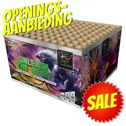 Huisman Vuurwerk Unleash The Beast / Urban Legend Openingsaanbieding aanbieding