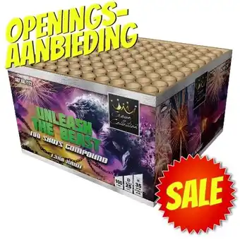 Huisman Vuurwerk Unleash The Beast / Urban Legend Openingsaanbieding aanbieding
