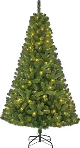 Intratuin Black Box kunstkerstboom Charlton met 140 lampjes warm wit D 115 H 185 cm aanbieding