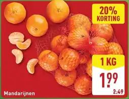 ALDI Mandarijnen aanbieding