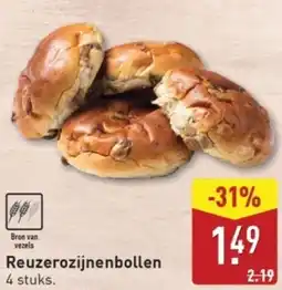 ALDI Reuzerozijnenbollen aanbieding