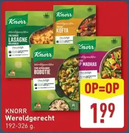 ALDI Knorr Wereldgerecht aanbieding
