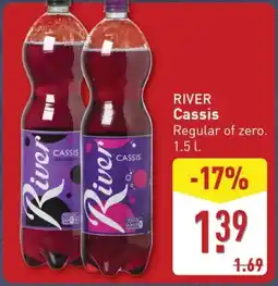 ALDI River Cassis aanbieding