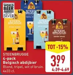 ALDI Steenbrugge 4-pack Belgisch abdijbier aanbieding