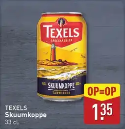 ALDI TEXELS Skuumkoppe aanbieding