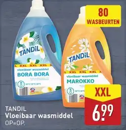 ALDI Tandil Vloeibaar wasmiddel aanbieding