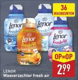 ALDI Lenon Wasverzachter fresh air aanbieding