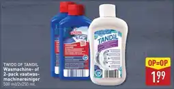 ALDI Twido of Tandil Wasmachine of 2-pack vaatwasmachinereiniger aanbieding