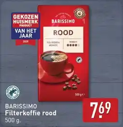 ALDI BARISSIMO Filterkoffie rood aanbieding