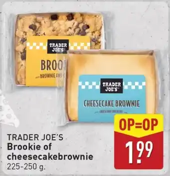 ALDI Trader joe's Brookie of cheesecakebrownie aanbieding
