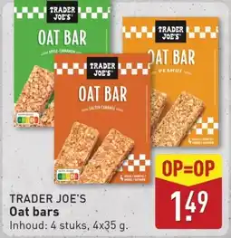 ALDI Trader joe's Oat bars aanbieding