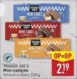 ALDI Trader joe's Mini-cakejes aanbieding