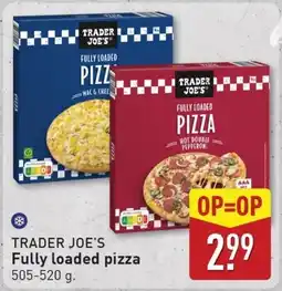 ALDI TRADER JOE'S Fully loaded pizza aanbieding