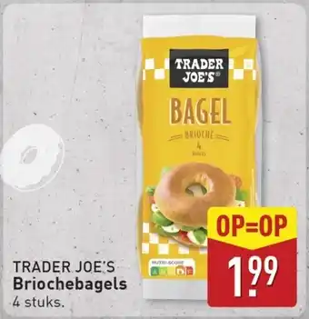 ALDI TRADER JOE'S Briochebagels aanbieding