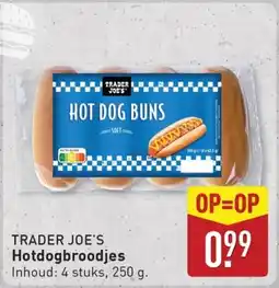 ALDI TRADER JOE'S Hotdogbroodjes aanbieding