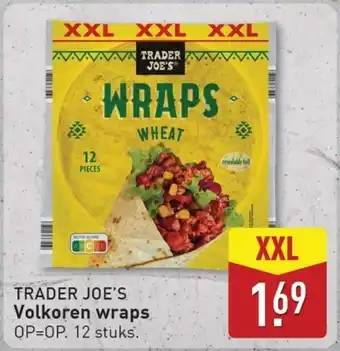 ALDI TRADER JOE'S Volkoren wraps aanbieding