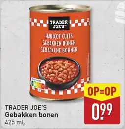 ALDI TRADER JOE'S Gebakken bonen aanbieding