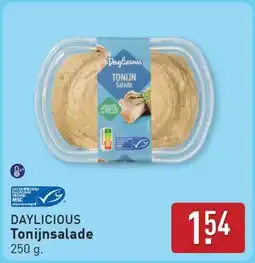 ALDI DAYLICIOUS Tonijnsalade aanbieding