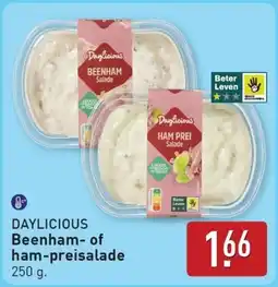 ALDI Daylicious Beenham of ham-preisalade aanbieding