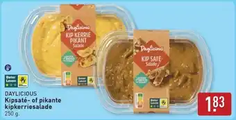 ALDI Daylicious Kipsaté of pikante kipkerriesalade aanbieding
