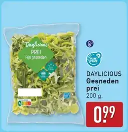 ALDI Daylicious Gesneden prei aanbieding