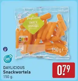ALDI DAYLICIOUS Snackwortels aanbieding
