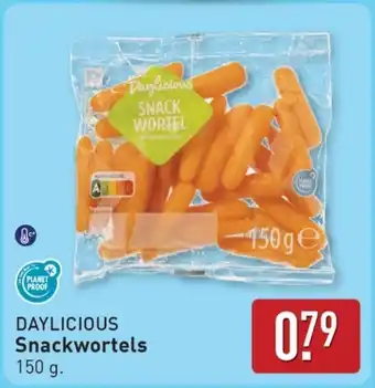 ALDI DAYLICIOUS Snackwortels aanbieding