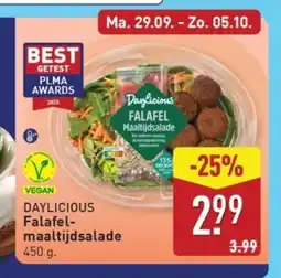 ALDI Daylicious Falafel maaltijdsalade aanbieding