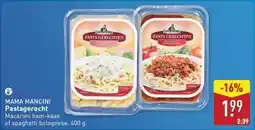 ALDI MAMA MANCINI Pastagerecht aanbieding