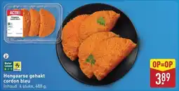ALDI Hongaarse gehakt cordon bleu aanbieding