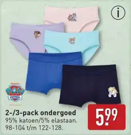 ALDI Ondergoed aanbieding