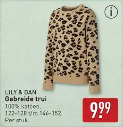 ALDI LILY & DAN Gebreide trui aanbieding