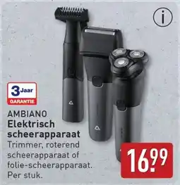 ALDI Ambiano Elektrisch scheerapparaat aanbieding