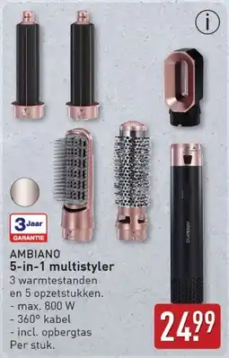 ALDI Ambiano 5-in-1 multistyler aanbieding