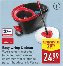 ALDI Vileda Easy wring & clean aanbieding