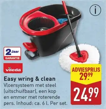 ALDI Vileda Easy wring & clean aanbieding