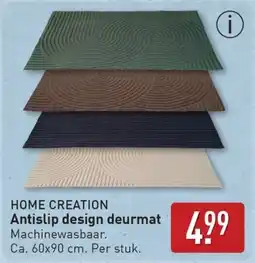 ALDI HOME CREATION Antislip design deurmat aanbieding
