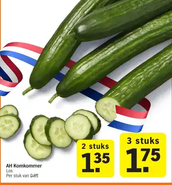 Albert Heijn AH Komkommer aanbieding