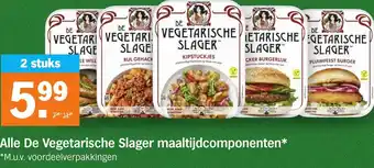 Albert Heijn Alle De Vegetarische Slager maaltijdcomponenten aanbieding