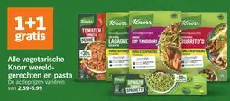 Albert Heijn Alle vegetarische Knorr wereld- gerechten en pasta aanbieding