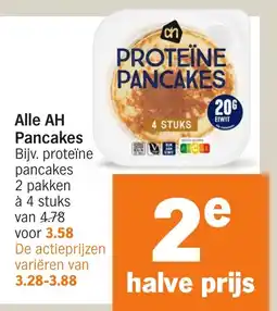 Albert Heijn Alle AH Pancakes aanbieding