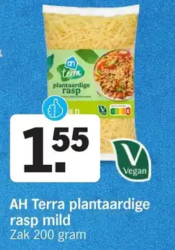 Albert Heijn AH Terra plantaardige rasp mild aanbieding