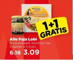 PLUS Alle Faja Lobi aanbieding