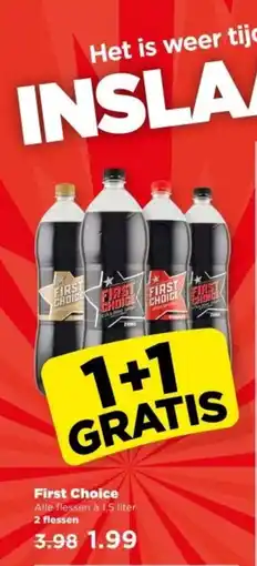 PLUS First Choice aanbieding