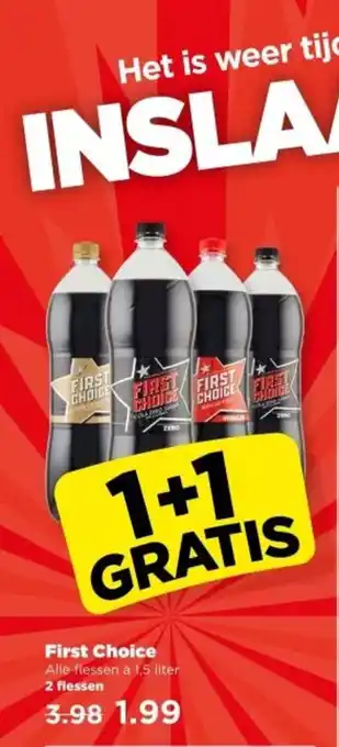 PLUS First Choice aanbieding