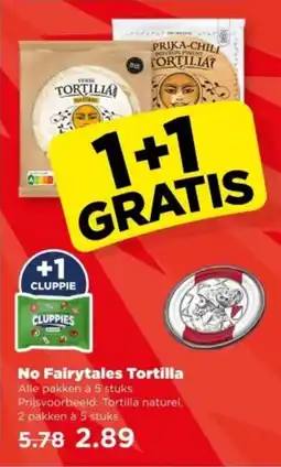 PLUS No Fairytales Tortilla aanbieding