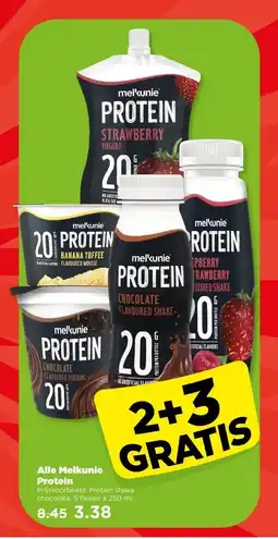 PLUS Alle melkunie protein aanbieding