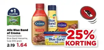 PLUS Alle Blue Band of Croma aanbieding