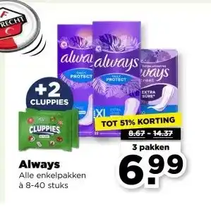 PLUS Always aanbieding